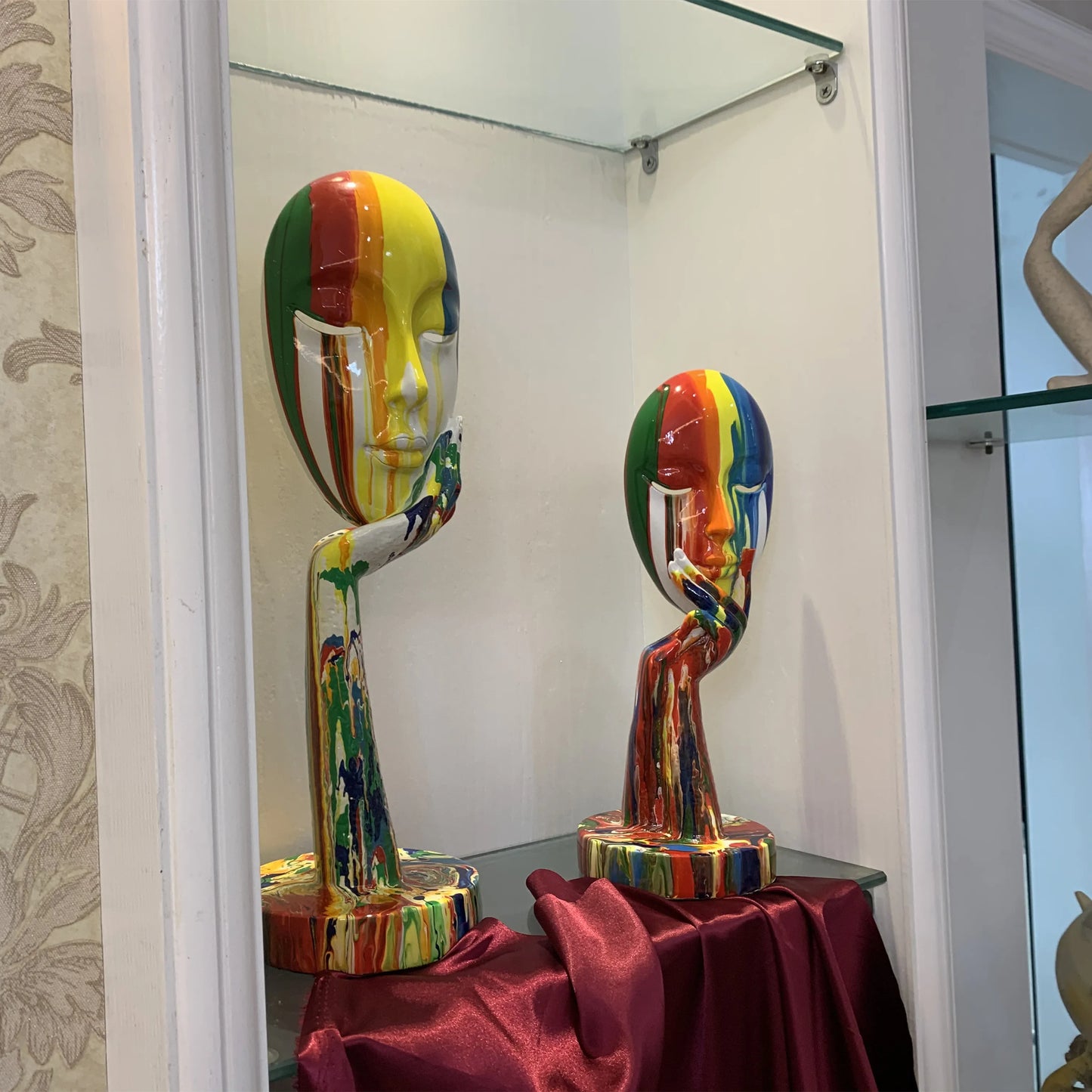 Modern Creative Colorful sculpture