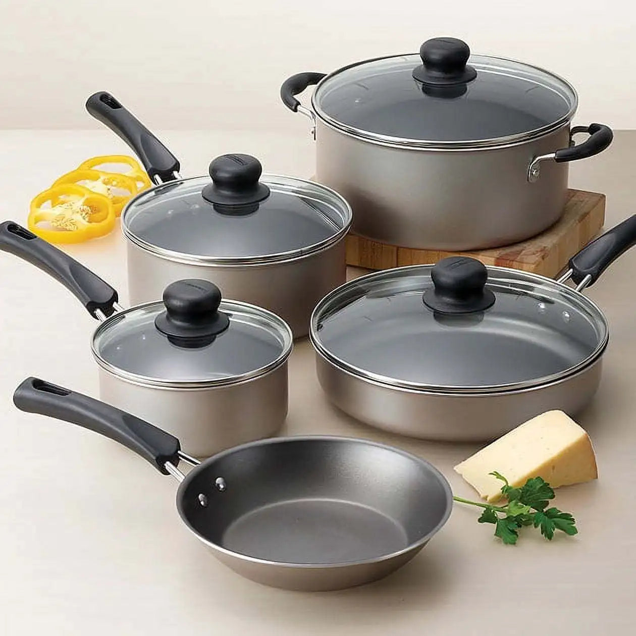 9-Piece All-Round Non-Stick Cookware Set