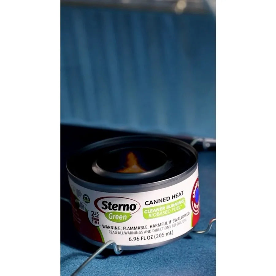 2.25 Hour Burn, 6 Pack Fuel Cans