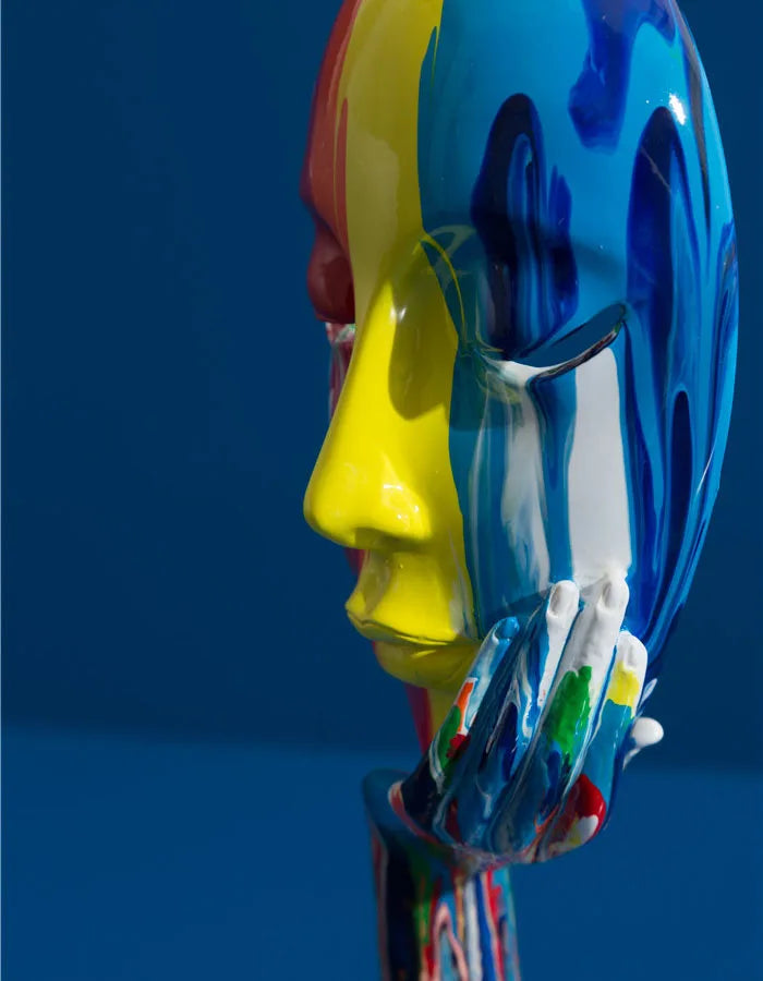 Modern Creative Colorful sculpture