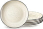 Ceramic Dinner Plates, Set Of 6, 10.5 "