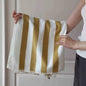 Striped Cotton Bath/Face/Kitchen Towels