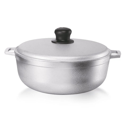 3.7qt Cast Aluminum Durable Nonstick Cooking Pot/ Lid