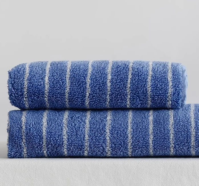 Striped Cotton Bath/Face/Kitchen Towels