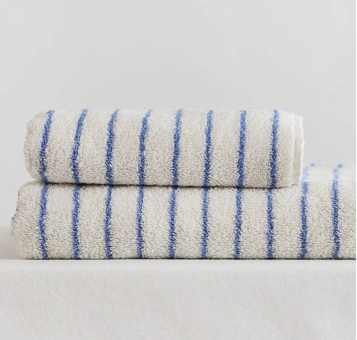 Striped Cotton Bath/Face/Kitchen Towels