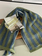 Striped Cotton Bath/Face/Kitchen Towels