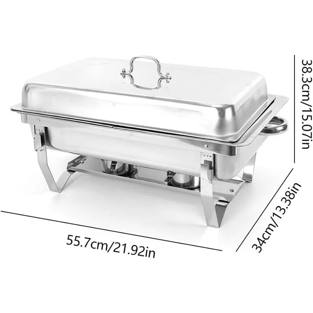 9L Chafing Dish Buffet Set, Food Warmer