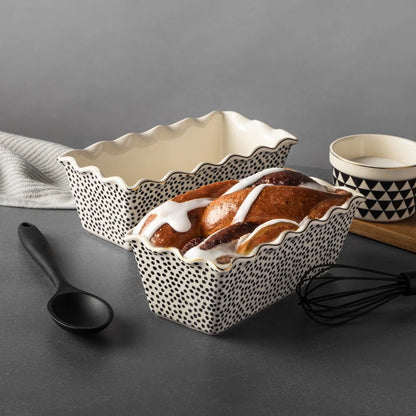 Ceramic Loaf Dish Set, Non-Stick Bakeware
