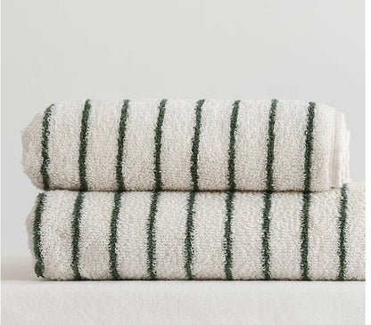 Striped Cotton Bath/Face/Kitchen Towels