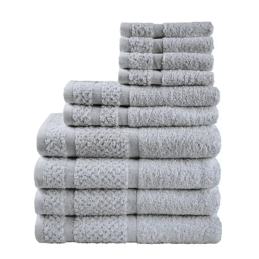 10 Piece Towel Set w/ Upgraded Softness/Durability