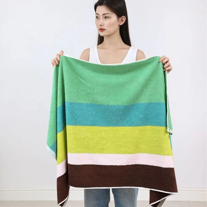 Striped Cotton Bath/Face/Kitchen Towels
