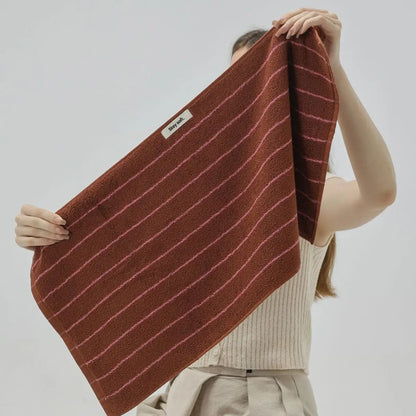 Striped Cotton Bath/Face/Kitchen Towels