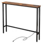 39.4" Narrow Console/ Sofa Table with Power Outlets
