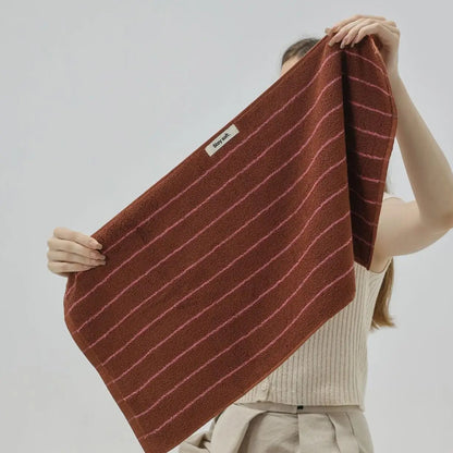 Striped Cotton Bath/Face/Kitchen Towels
