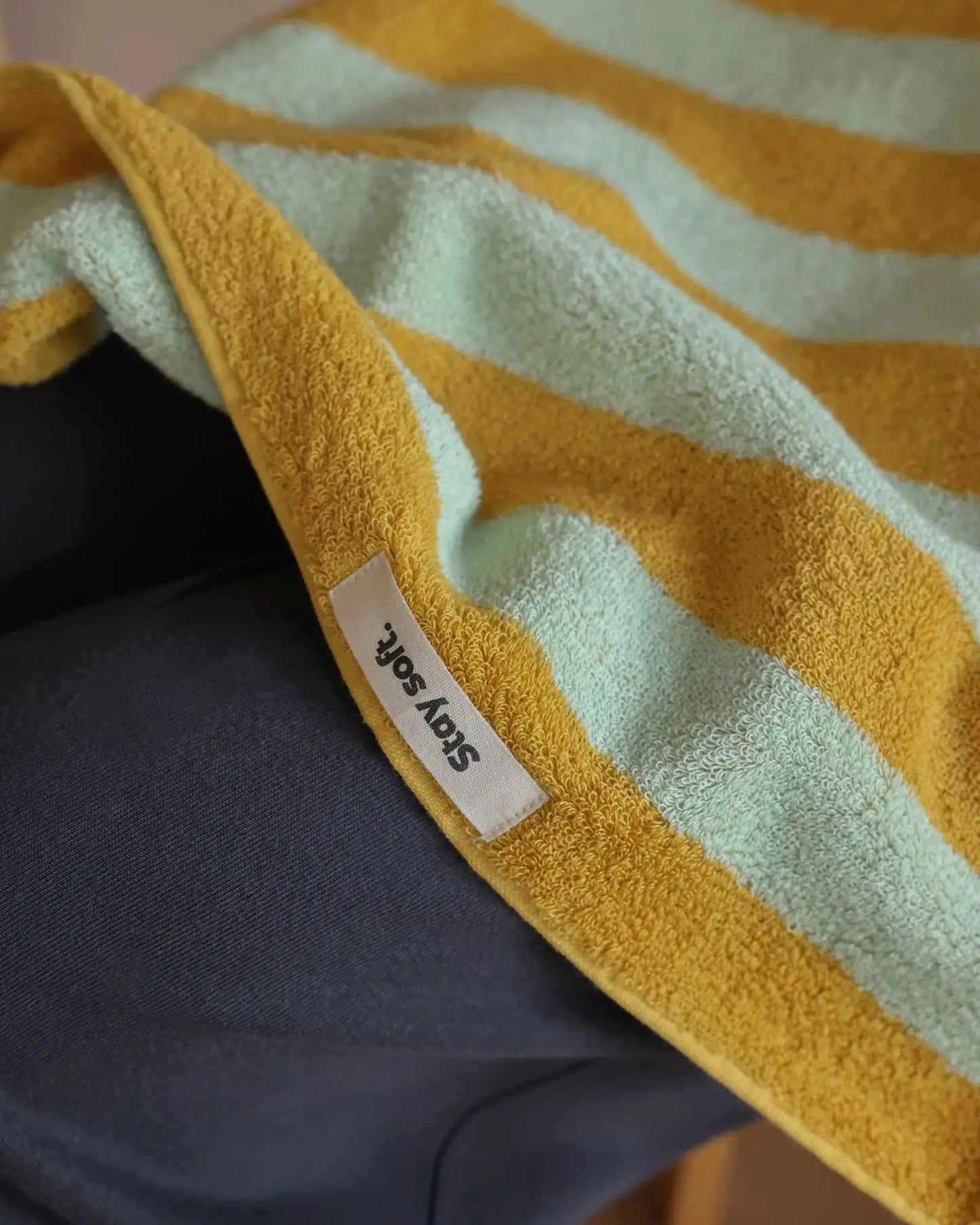 Striped Cotton Bath/Face/Kitchen Towels