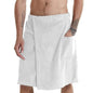Men's Soft Wearable Bath Towel w/Pocket