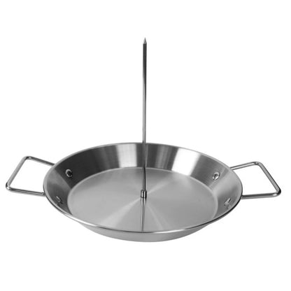 SS Roasting Drip Pan with Removable Spikes