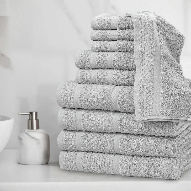 10 Piece Towel Set w/ Upgraded Softness/Durability