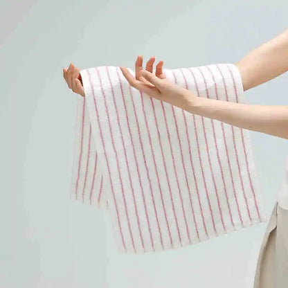 Striped Cotton Bath/Face/Kitchen Towels