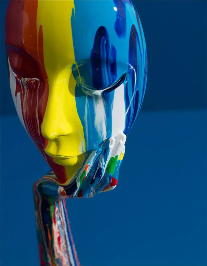Modern Creative Colorful sculpture